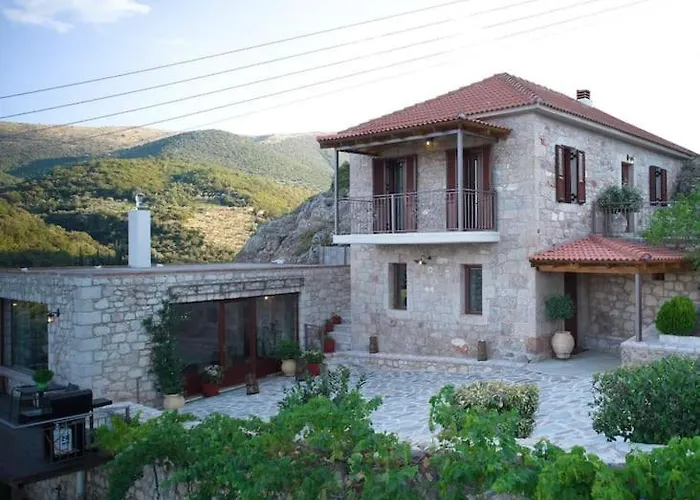 Villa Agia Sofia ένα υπέροχο καταφύγιο στο βουνό * Agia Sofia (Arcadia)